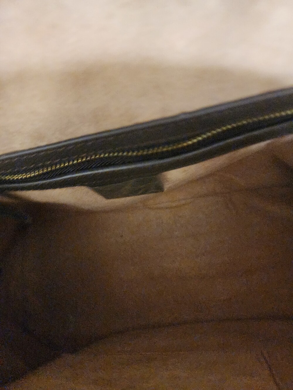 Large Brown Beautiful Handbag.